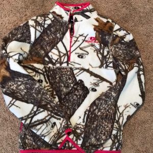 Camouflage Fleece Pullover